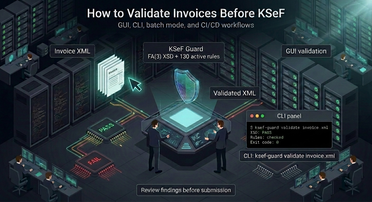 How to Validate Invoices Before Sending to KSeF